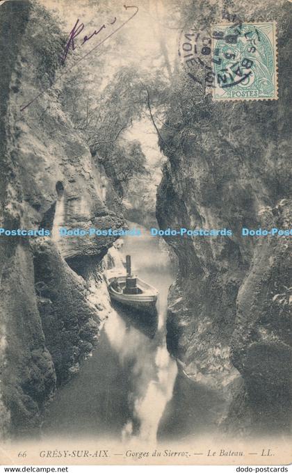 R013977 Gresy sur Aix Gorges du Sierroz Le Bateau LL No 66