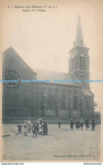 R016295 Noeux les Mines Eglise du Village Deschamp