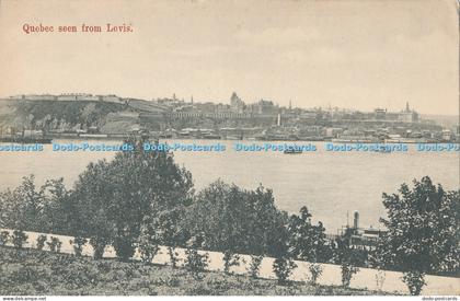 R017262 Quebec Seen from Levis Montreal Import