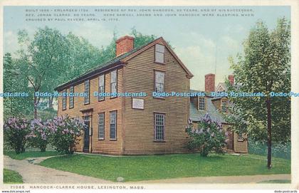 R018619 Hancock Clarke House Lexington Mass Phostint