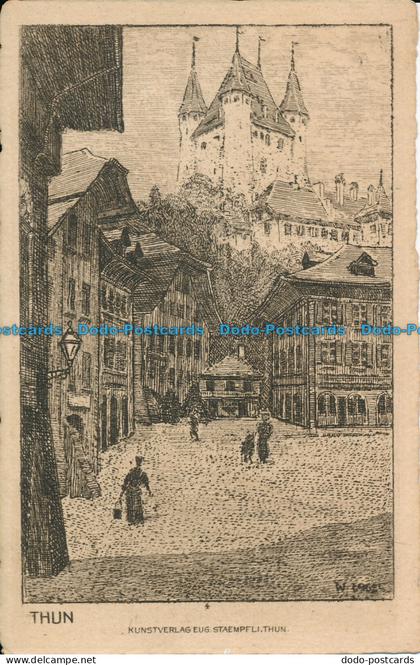 R030991 Thun. Kunstverlag Eug. Staempfli. Thun
