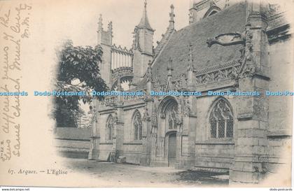R035971 Arques L Eglise 1904