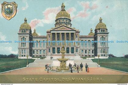 R036416 State Capitol. Des Moines Iowa