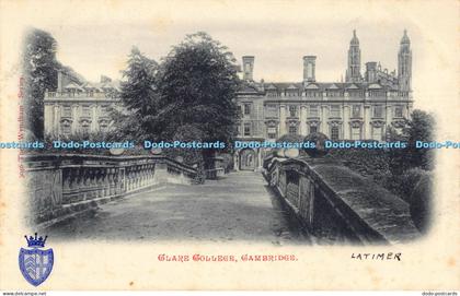 R043619 Clare College Cambridge Wyndham