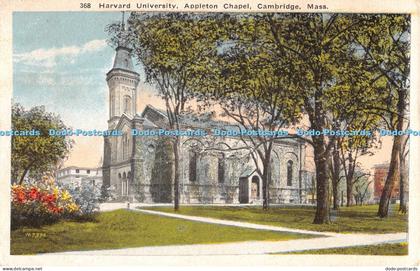 R044962 Harvard University Appleton Chapel Cambridge Mass