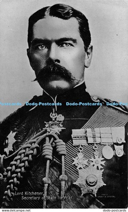 R055833 Lord Kitchener Secretary of State for War Valentine