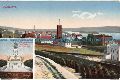 R130782 Rudesheim. Nationaldenkmal auf dem Niederwald