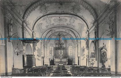 R138674 Interieur de leglise. N. Laflotte. N. L