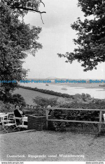 R163515 Oosterbeek. Rijngezicht vanaf Westerbouwing. RP