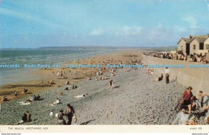 R198239 The Beach Westward Hoi Cotman Color Jarrold 1956