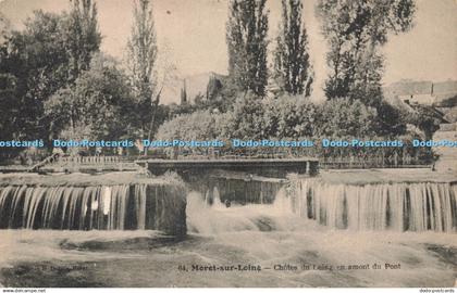 R206545 64 Moret sur Loing Chutes du Loing en amont du Pont