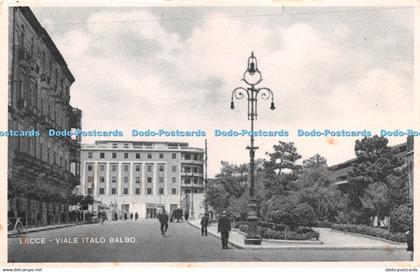 R229529 Lecce Viale Italo Balbo Ediz Rag Clodomiro Conte Lecce Cartolibreria Sta