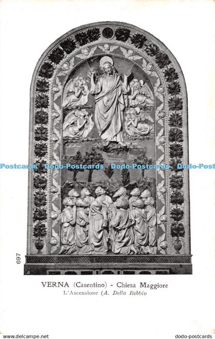 R238710 Verna Casentino Chiesa Maggiore L Ascensione A Della Robbia Post Card