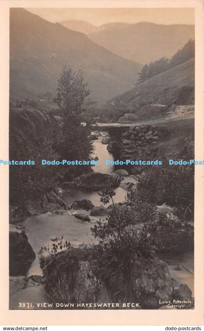 R252031 View Down Hayeswater Beck Lowe Patterdale Postcard