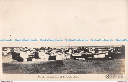 R291737 General view of El Arish Sinai C M Rights Reserved No 78