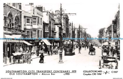 R292564 Old Southampton Southampton City Transport Centenary Above Bar Collector