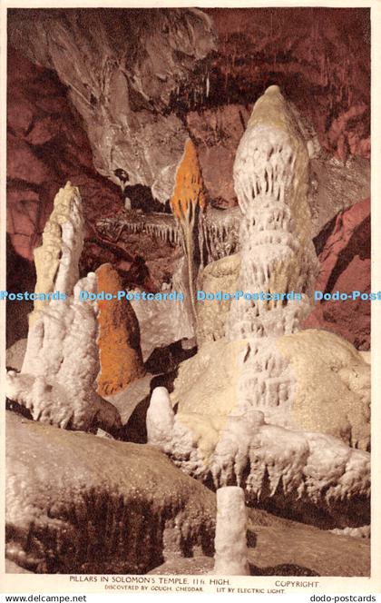 R301144 Cheddar Pillars in Solomon Temple Discovered by Gough Cheddar Lit by Ele