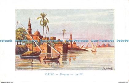 R313411 Cairo Mosque on the Nil Serie 635 3 The Cairo Postcard Trust Cairo