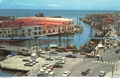 R315934 Barbados West Indies Downtown Bridgetown C L Pitt Plastichrome Bob Gland