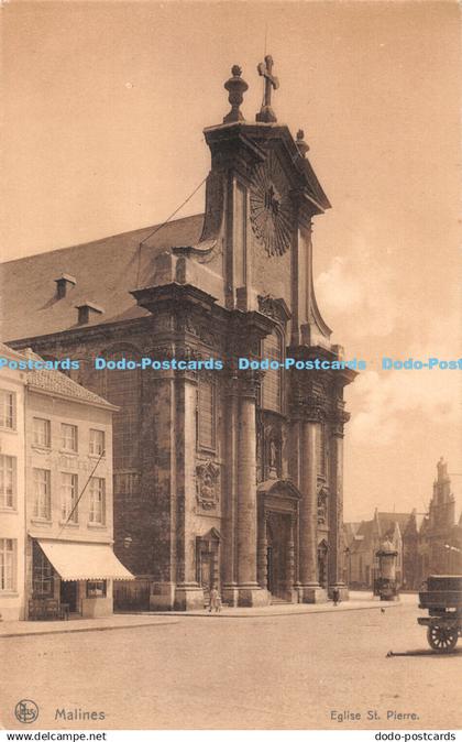 R368021 Malines Eglise St Pierre Ern Nels Thill Series Malines No 20