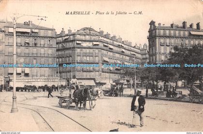 R373572 Marseille Place de la Joliette C M 1919