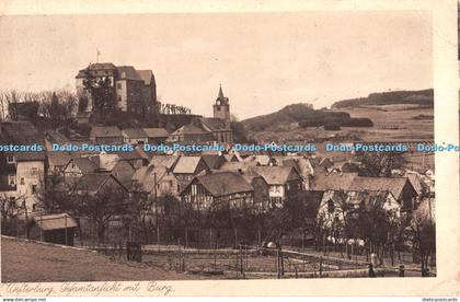 R375536 Westerburg Gesamtansicht mit Burg Jugendburg Westerburg des Bundes Deuts