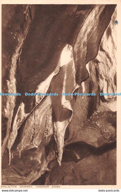 R383572 Cheddar Caves Stalactite Drapery A G H Gough Manager The Caves Cheddar