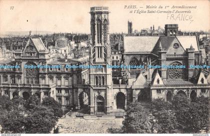 R410450 37 Paris Mairie du Ier Arrondissement et lEglise Saint Germain lAuxerroi