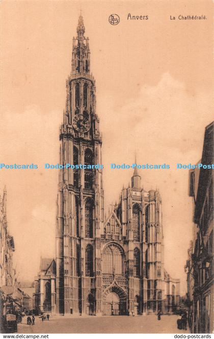 R431543 Anvers La Cathedrale Nels Ern Thill Serie Anvers No 143