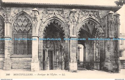 R447844 Montivilliers Portique de l Eglise LL 380