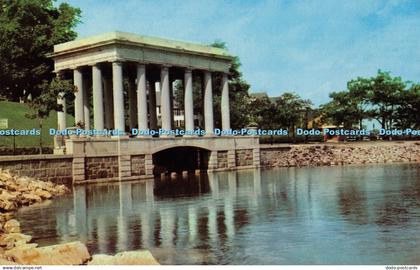 R464826 Plymouth Rock and Portico Plymouth Massachusetts MA459 Bromley and Compa