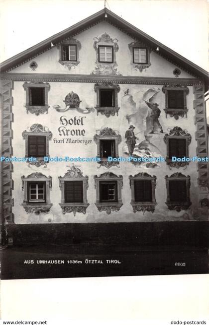 R465665 Aus Umhausen Otztal Tirol 8805 Much Heiss Nachflg