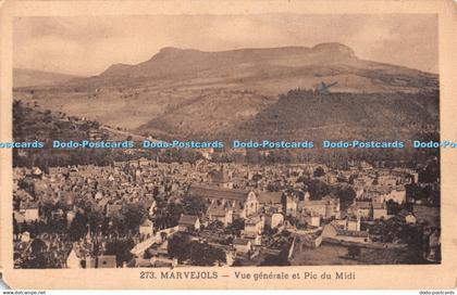 R491872 Marvejols Vue Generale et Pic du Midi
