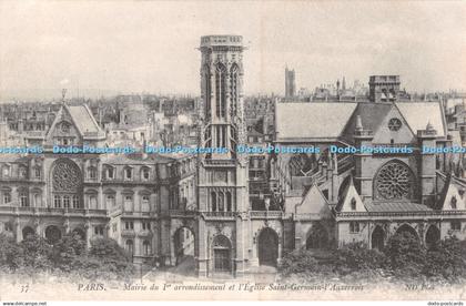 R496727 37 Paris Mairie du Ier arrondissement et lEglise Saint Germain lAuxerroi