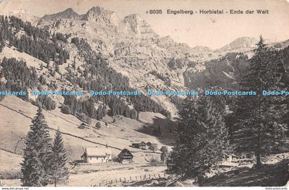 R511856 Engelberg Horbistal Ende der Welt Photoglob 1927