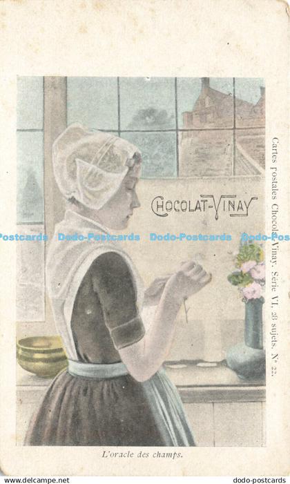 R585096 L Oracle des Champs Chocolat Vinay Serie VI No 22