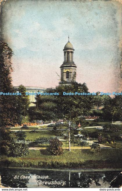 R585467 Shrewsbury St Chad and Church Hartmann 1908