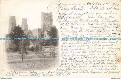 R612688 Caudebec en Caux Jumieges P Vedie 1901