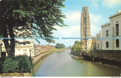 R616879 Boston Stump and River Witham Boston
