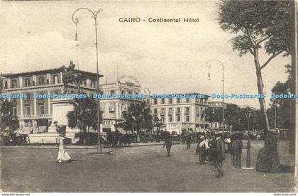 R618723 Cairo Continental Hotel Serie 597 Cairo Postcard Trust