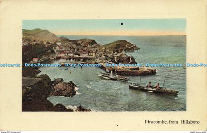 R621758 Ilfracombe from Hillsboro Myatt Panel Series of Ilfracombe 1909