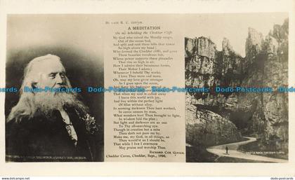 R631780 Cheddar. Cheddar Caves. A Meditation. W. Gough. T. I. C. Multi View