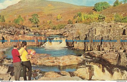 R631907 Scotland. Strath Grave Falls. Ross and Cromarty. Dexter. K. G. Govan