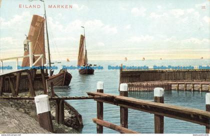 R636415 Eiland Marken. Schaefers Kunst Chromo