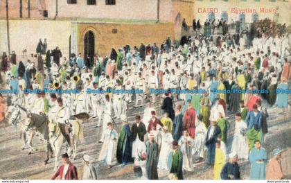 R652956 Cairo. Egyptian Musiq. Cairo Postcard Trust. Serie 647