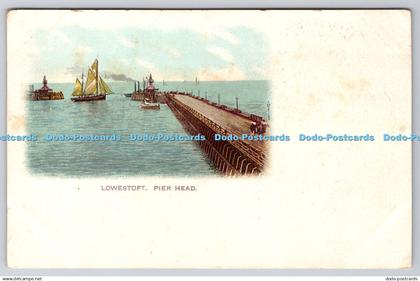 R757346 Lowestoft Pier Head Postcard