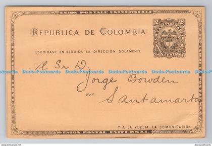 R781360 Republica de Colombia. 1898