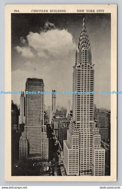 R808071 New York City. Chrysler Building. Manhattan Post Card