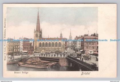 R808552 Bristol. Bristol Bridge. Maser and Leaf. Manchester