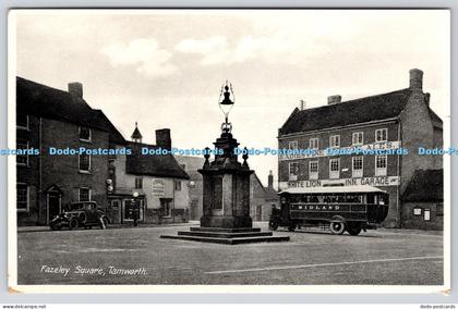 R825812 Tamworth Fazeley Square White Lion Inn Postcard